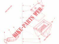 Filtergehäuse für Aprilia RS4 50 2T E4 2018