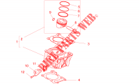 Zylinder   Kolben für Aprilia RS4 125 4T 2013