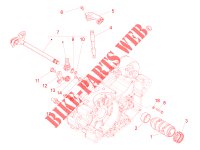 Schaltgetriebe / Schaltgabel / Desmodrom. für Aprilia RS4 125 4T 2015