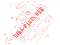 Tankabdeckung für Aprilia RS4 125 4T 2014