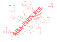 Hauptständer für Aprilia RS4 50 2T 2013