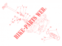 Schaltgetriebe / Schaltgabel / Desmodrom. für Aprilia RS4 50 2T 2013