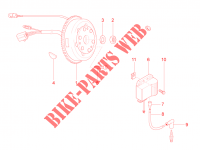 Schwungmagnetstarter / Zündung für Aprilia RS4 50 2T 2013