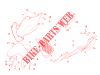 Vorderes Schutzblech Stütze für Aprilia RS4 50 2T 2013