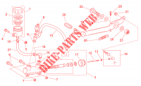 Hinterradbremspumpe RAHMEN 50 aprilia-motorrad RS 2000 40