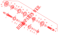 Schaltgetriebe für Aprilia Shiver PA 2015
