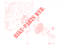 Antriebsriemenscheibe für Aprilia SR Motard 4T E3 2014