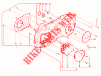 Kurbelwelledeckel   Kühlung kurbelgehäuse für Aprilia SR Motard 4T E3 2013