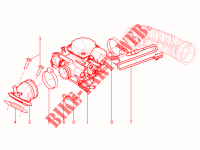 Vergaser, komplett   Ansaugstutzen für Aprilia SR Motard 4T E3 2014
