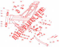 Rahmen für Aprilia SX Limited Edition 2014